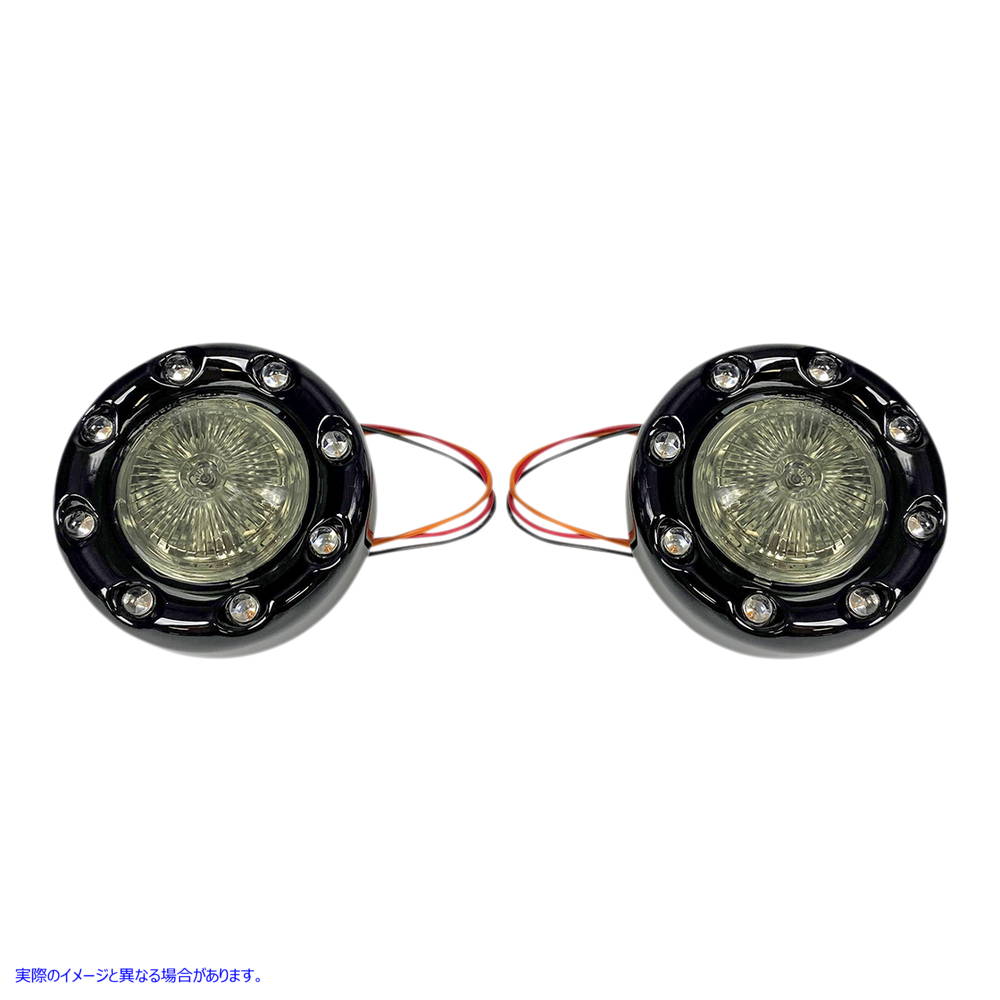 取寄せ バレットターンシグナル 1157 - ブラック - スモークレンズ カスタムダイナミクス Bullet Turn Signal 1157 - Black - Smoke Lens PB-BR-RR-57-BS 20201878