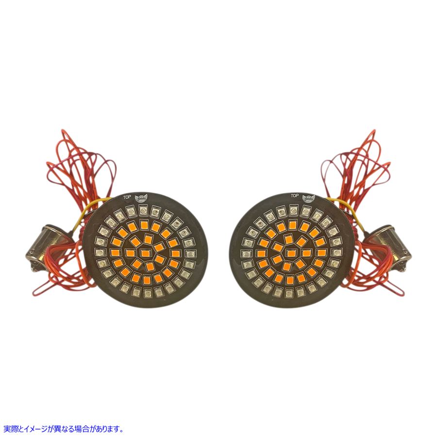 取寄せ バレットリアターンシグナル 1156 - アンバーレンズ カスタムダイナミクス Bullet Rear Turn Signal 1156 - Amber Lens GEN-4-AR2-1156 20201890