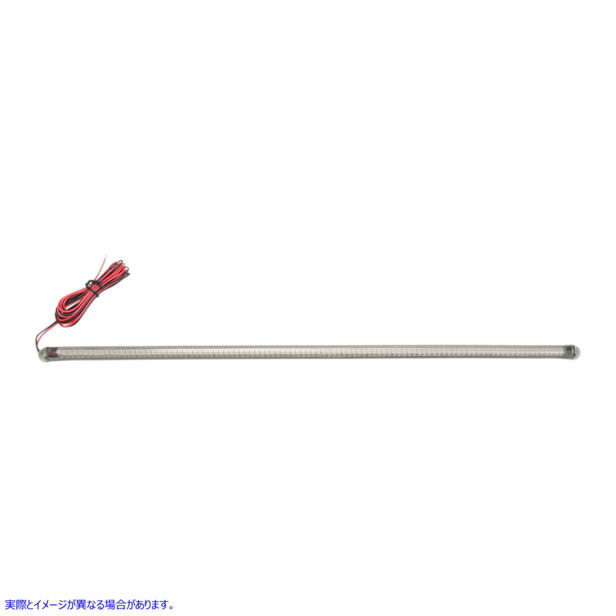 取寄せ TruFLEXR LEDストリップ - 12.8インチ - スモーク/レッド カスタムダイナミクス TruFLEXR LED Strip - 12.8 - Smoke/Red TF100RS 20400923