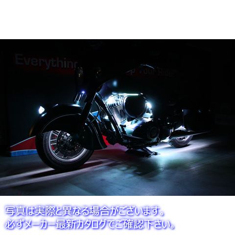 取寄せ ホイールライト - インディアン - ホワイト カスタムダイナミクス Wheel Light - Indian - White M2WK1-IND-WHITE 20402199