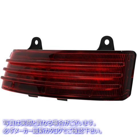 取寄せ トライバー テールライト - 14-24 - レッド カスタムダイナミクス Tribar Taillight - '14-'24 - Red PB-TRI-3-RED 20402261