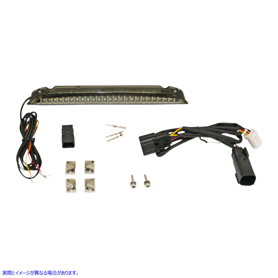 取寄せ 荷物ラックライトバー - スモーク カスタムダイナミクス Luggage Rack Light Bar - Smoke CD-LR-01-S 20402264