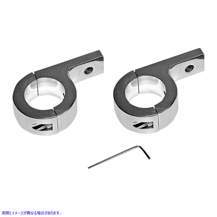 取寄せ マウントキット カスタムダイナミクス Mount Kit for 1-1/4 Tube - Chrome PB-125-C 20402346