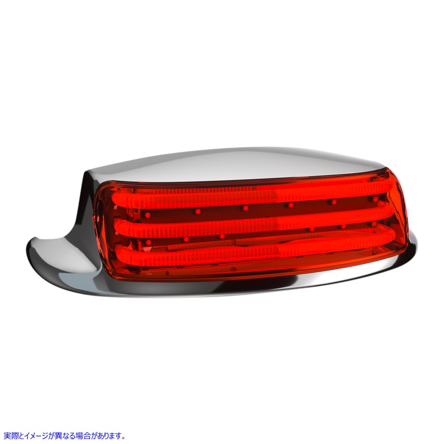 取寄せ フェンダーチップライト - レッドレンズ - クローム カスタムダイナミクス Fender Tip Light - Red Lens - Chrome PB-FT-TOUR-R-C 20402352