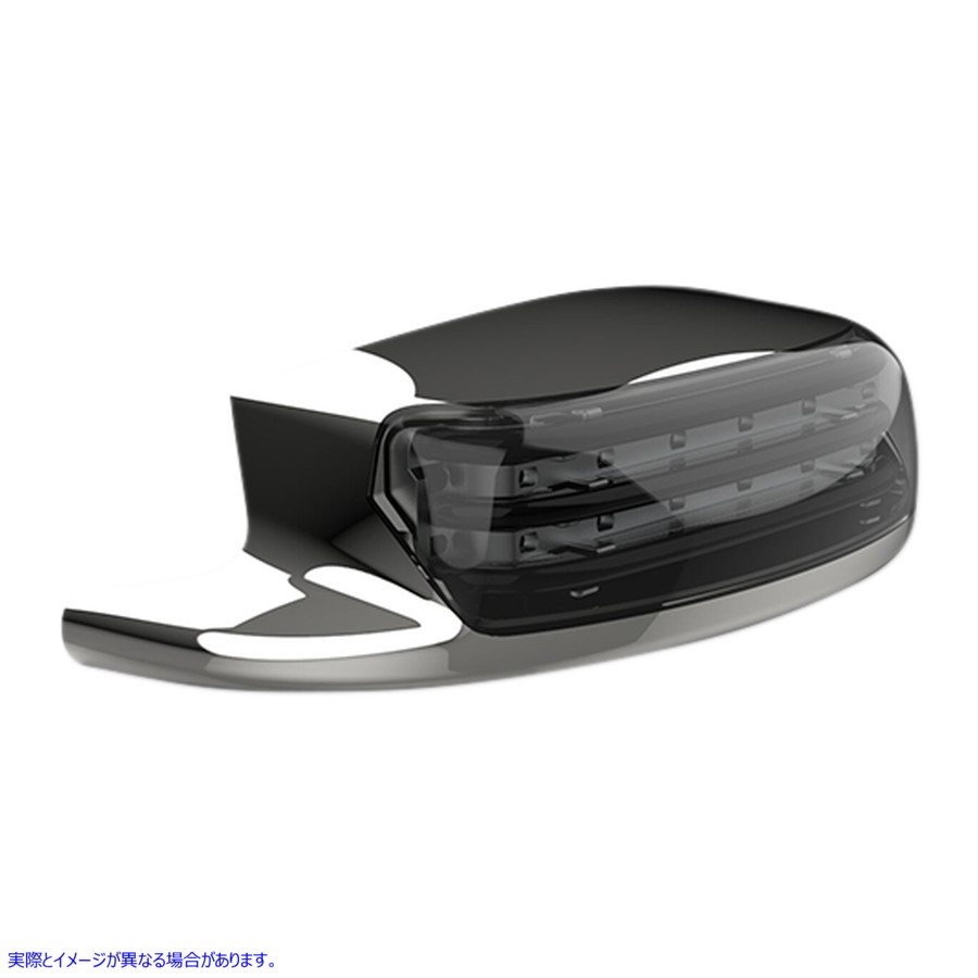 取寄せ フェンダーチップライト - スモークレンズ - クローム カスタムダイナミクス Fender Tip Light - Smoke Lens - Chrome PB-FT-TOUR-S-C 20402354