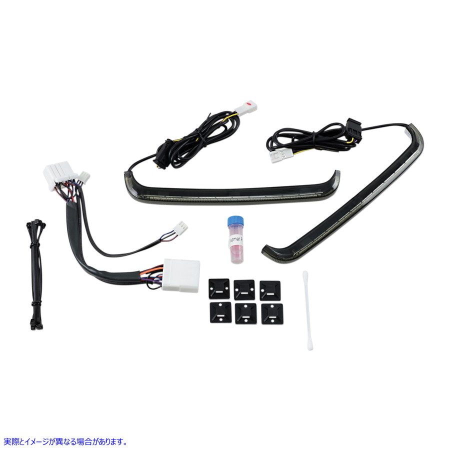 取寄せ サドルバッグライト - 97-13 - スモークレンズ カスタムダイナミクス Saddlebag Lights - '97-'13 - Smoke Lens CD-LP-HD-S 20402360