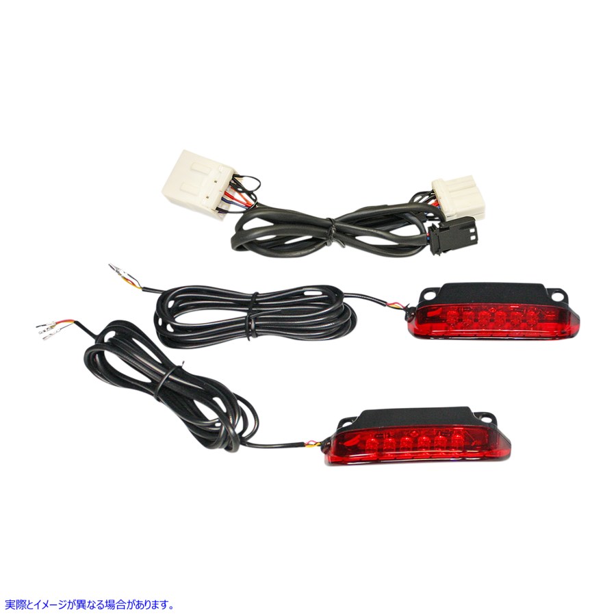 取寄せ 荷物ラックLEDライトバー カスタムダイナミクス Luggage Rack Light Bar - Red CD-LR-09-R 20402469