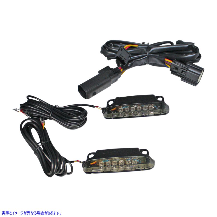 取寄せ 荷物ラックライトバー - スモーク カスタムダイナミクス Luggage Rack Light Bar - Smoke CD-LR-10-S 20402472