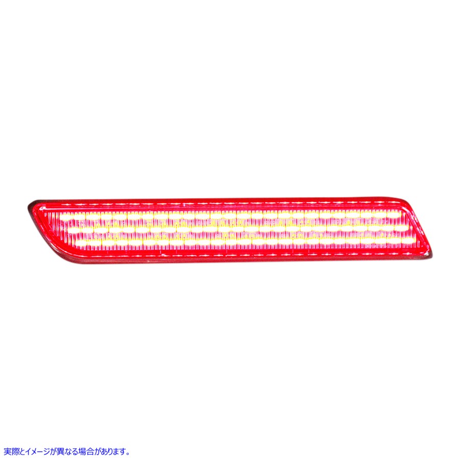 取寄せ サドルバッグラッチライト - レッド カスタムダイナミクス Saddlebag Latch Lights - Red CD-LATCH-BCM-R 20402475