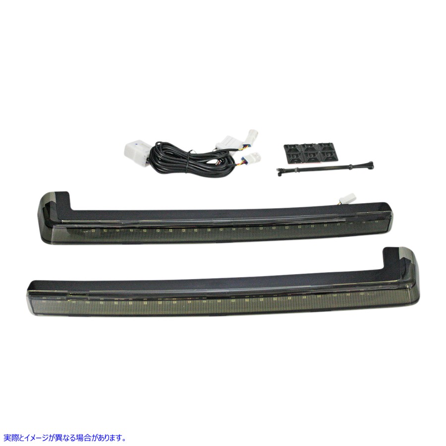 取寄せ LED ラン/ブレーキ ツアーパックR アーム - スモークレンズ - 06-13 カスタムダイナミクス LED Run/Brake Tour-PakR Arms - Smoke Lens - '06-'13 PB-TP-ARM-13S 20402504