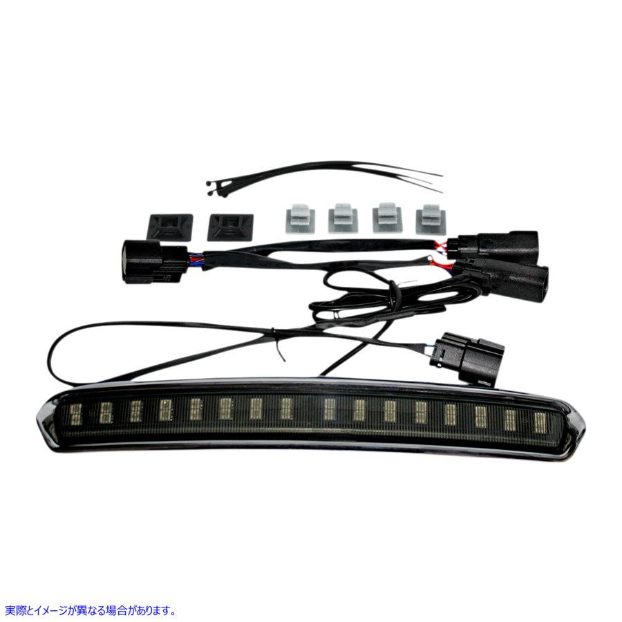 取寄せ ツアーパック リッドライト - クローム/スモーク カスタムダイナミクス Tour Pack Lid Light - Chrome/Smoke CD-TP-LID-CS 20402525