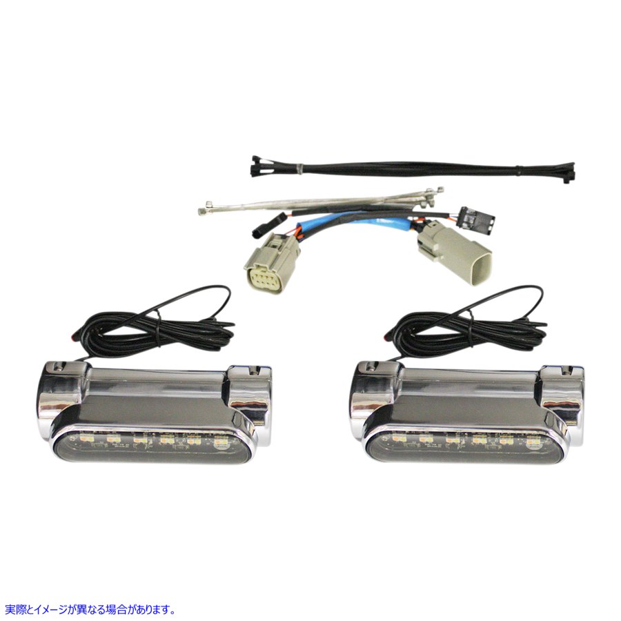 取寄せ エンジンガードライト - トリグライド - クローム カスタムダイナミクス Engine Guard Light - Chrome - Trike CD-CB-AW-TKE-C 20402536