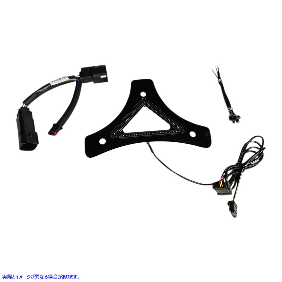 取寄せ LEDバックレストライト - ラン/ブレーキ - ブラック カスタムダイナミクス LED Backrest Light - Run/Brake - Black CD-BR-SS6-B 20402609