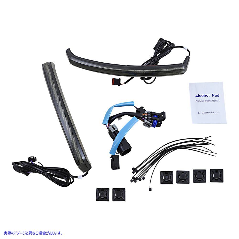 取寄せ サドルバッグライト - スモークレンズ カスタムダイナミクス Saddle Bag Lights - Smoke Lens - Indian CD-INDBAG-SWP-S 20402696