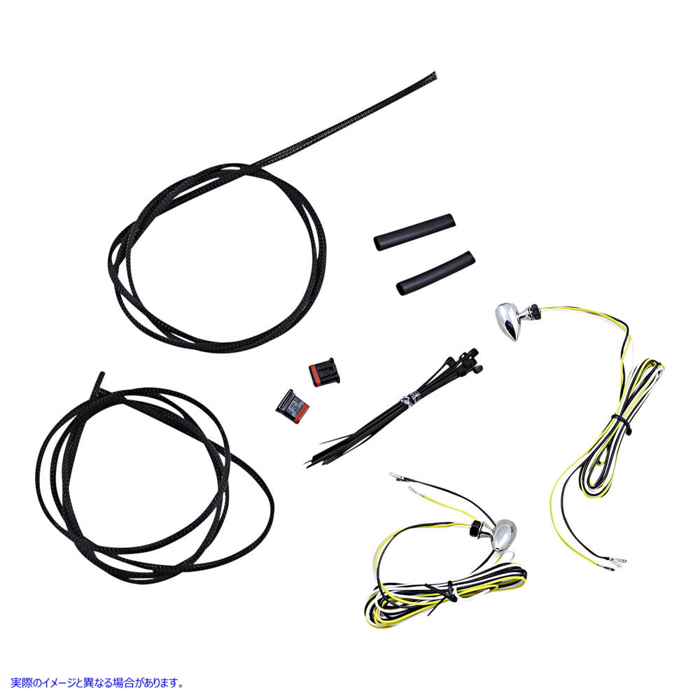 取寄せ マイクロターンシグナル - デュアル - アンバー/ホワイト - クローム カスタムダイナミクス Micro Turn Signals - Dual - Amber/White - Chrome CD-MICRO-AW-C 20402708