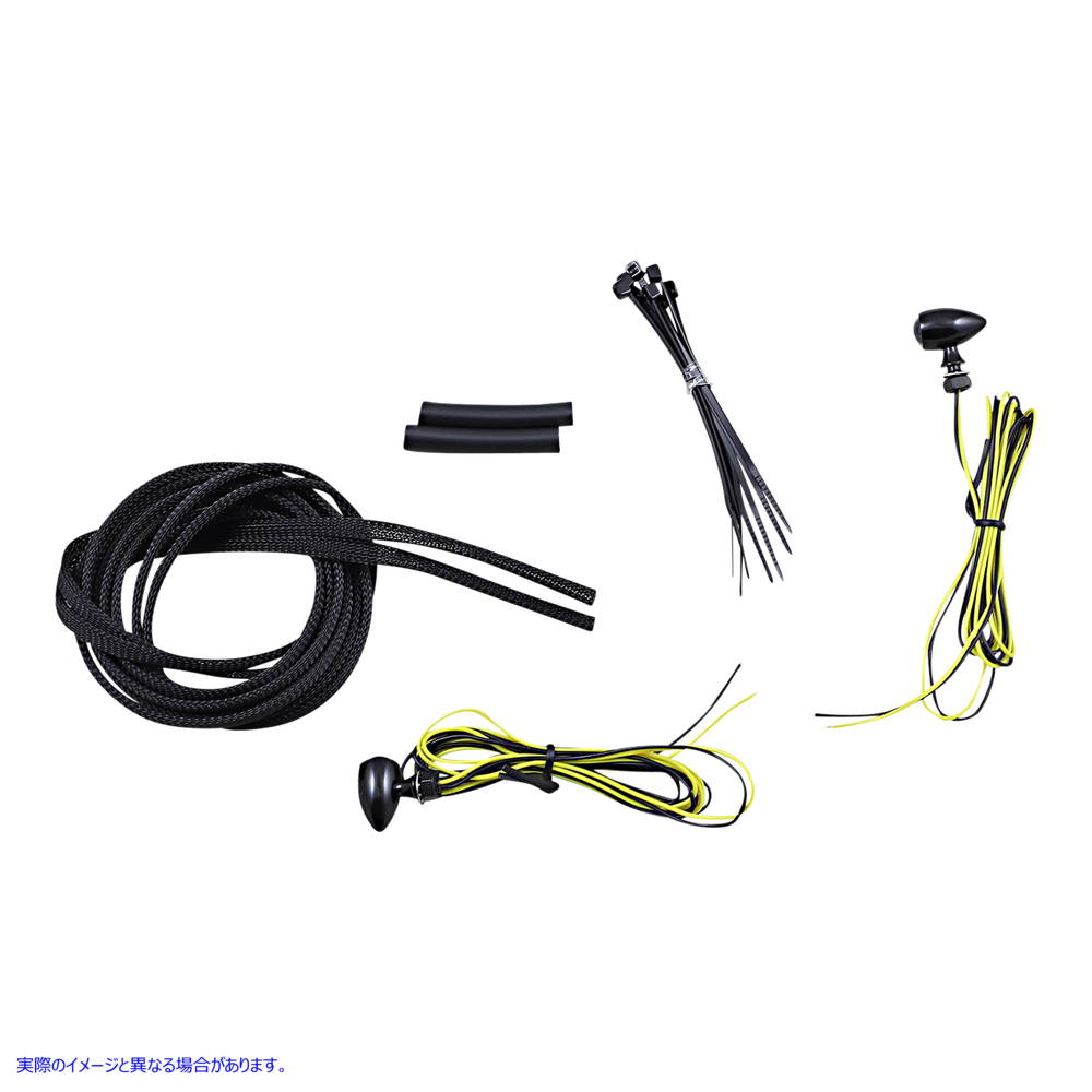 取寄せ マイクロターンシグナル - アンバー - ブラック カスタムダイナミクス Micro Turn Signals - Amber - Black CD-MICRO-A-B 20402711