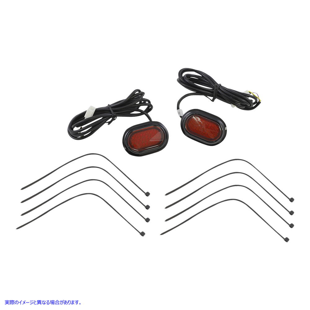 取寄せ アンテナグロメットライト - レッドレンズ - ブラック カスタムダイナミクス Antenna Grommet Light - Red Lens - Black CD-PLUG-RB 20402744