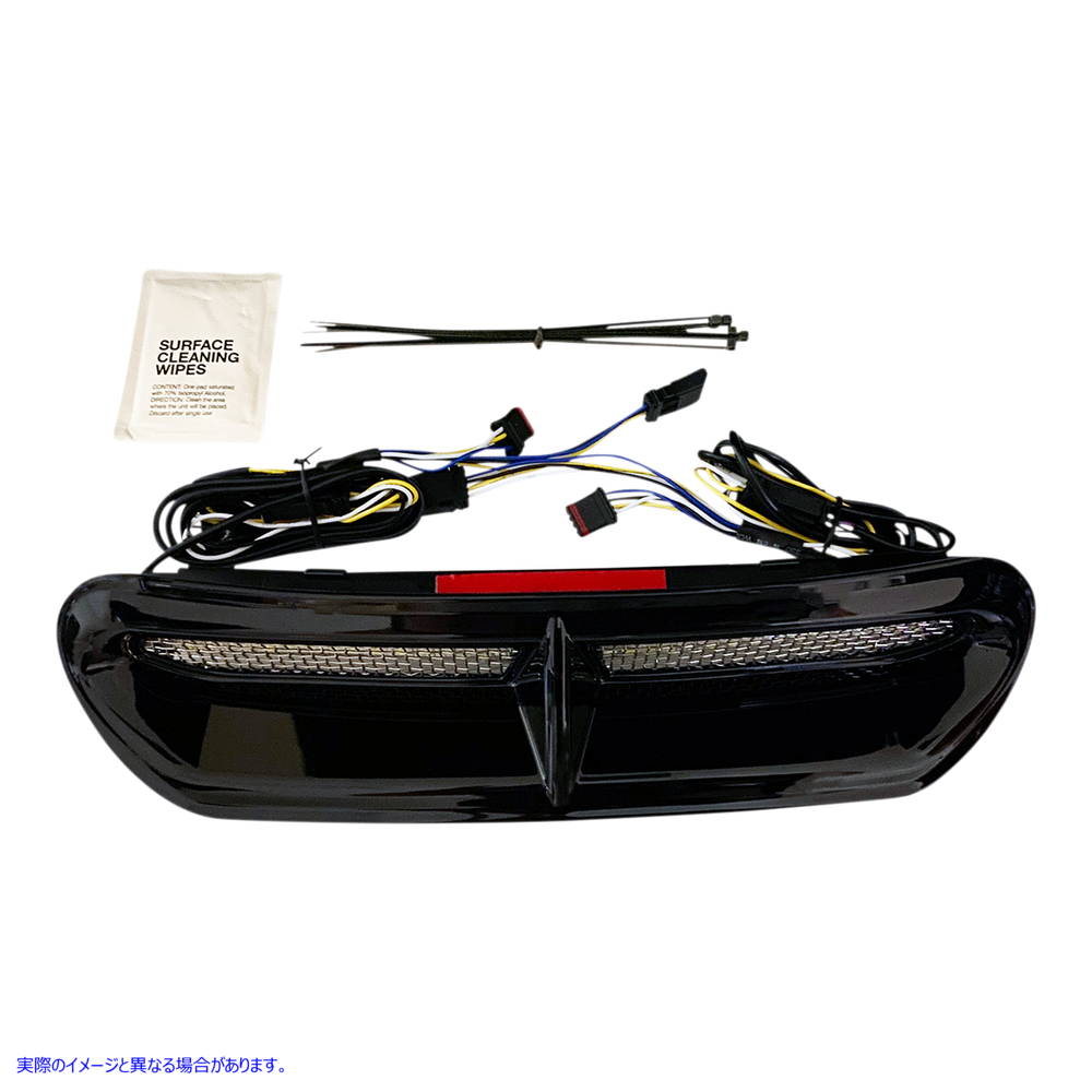 取寄せ LEDベントインサート - アンバー/ホワイト - ブラック（ステンレスメッシュ付き） カスタムダイナミクス LED Vent Insert - Amber/White - Black w/ Stainless Mesh CD-VENT-AW2-B 20402812