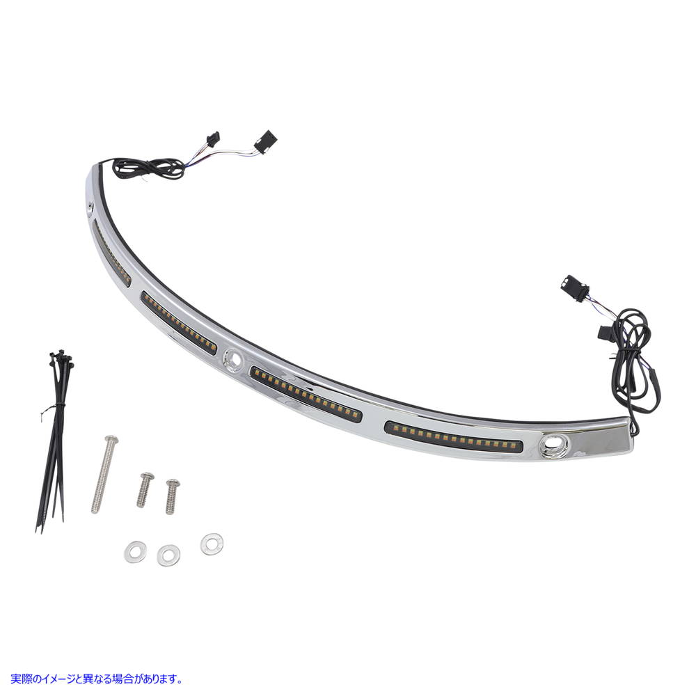 取寄せ フロントガラストリム - クローム カスタムダイナミクス Windshield Trim - Chrome CD-WT2-14-C 20402821