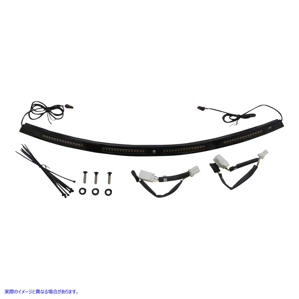 取寄せ フロントガラストリム - ブラック カスタムダイナミクス Windshield Trim - Black CD-WT2-01-B 20402824
