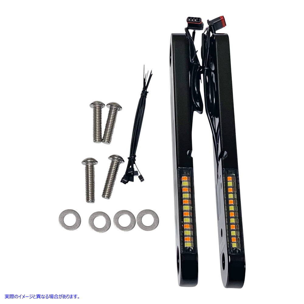 取寄せ ライトストリップ - ブラック カスタムダイナミクス Light Strip - Black PB-DS2-14-B 20402832