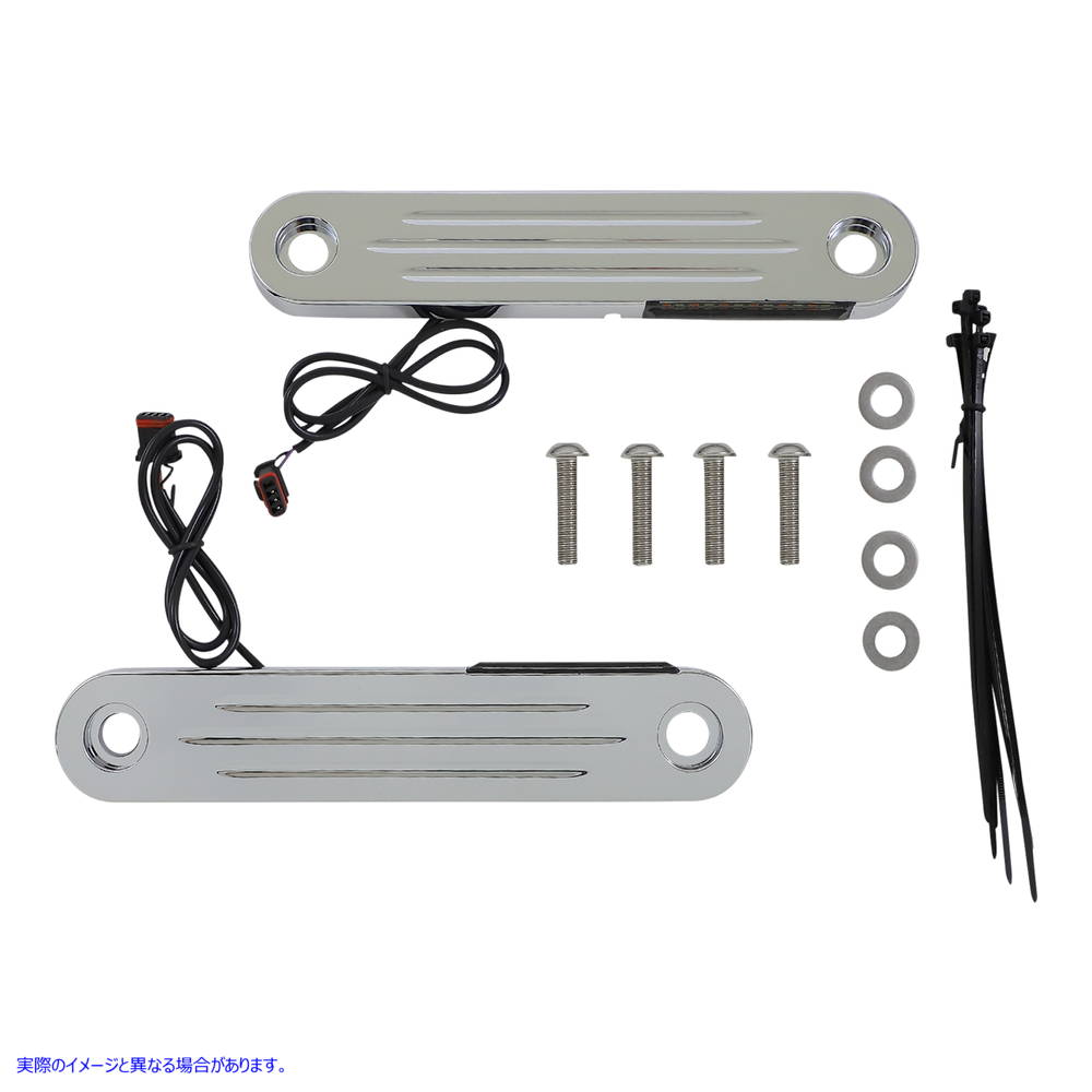 取寄せ ライトストリップ - クローム カスタムダイナミクス Light Strip - Chrome PB-DS2-14-C 20402833