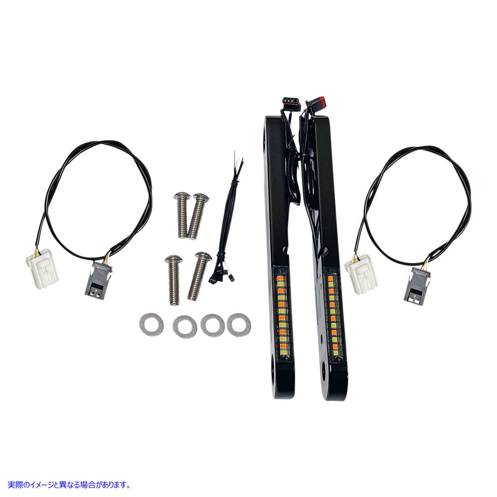 取寄せ ライトストリップ - ブラック カスタムダイナミクス Light Strip - Black PB-DS2-13-B 20402835