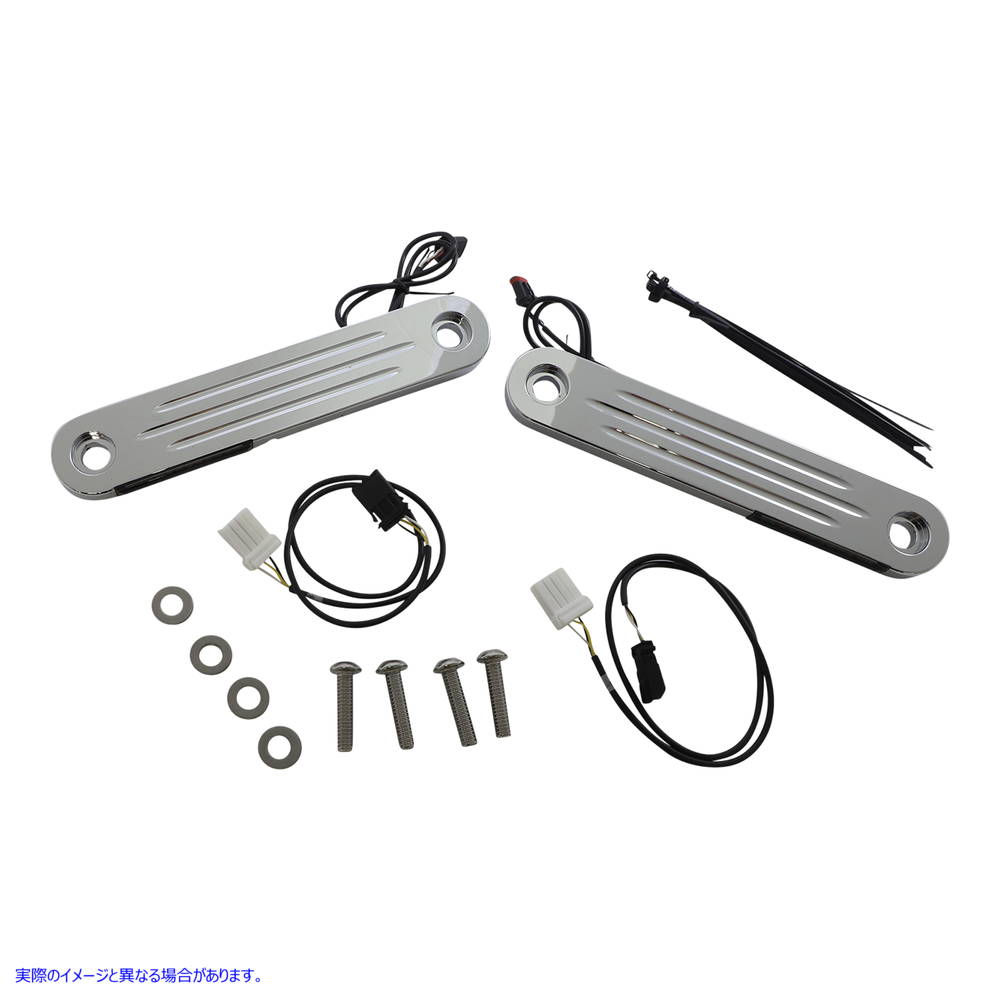 取寄せ ライトストリップ - クローム カスタムダイナミクス Light Strip - Chrome PB-DS2-13-C 20402836