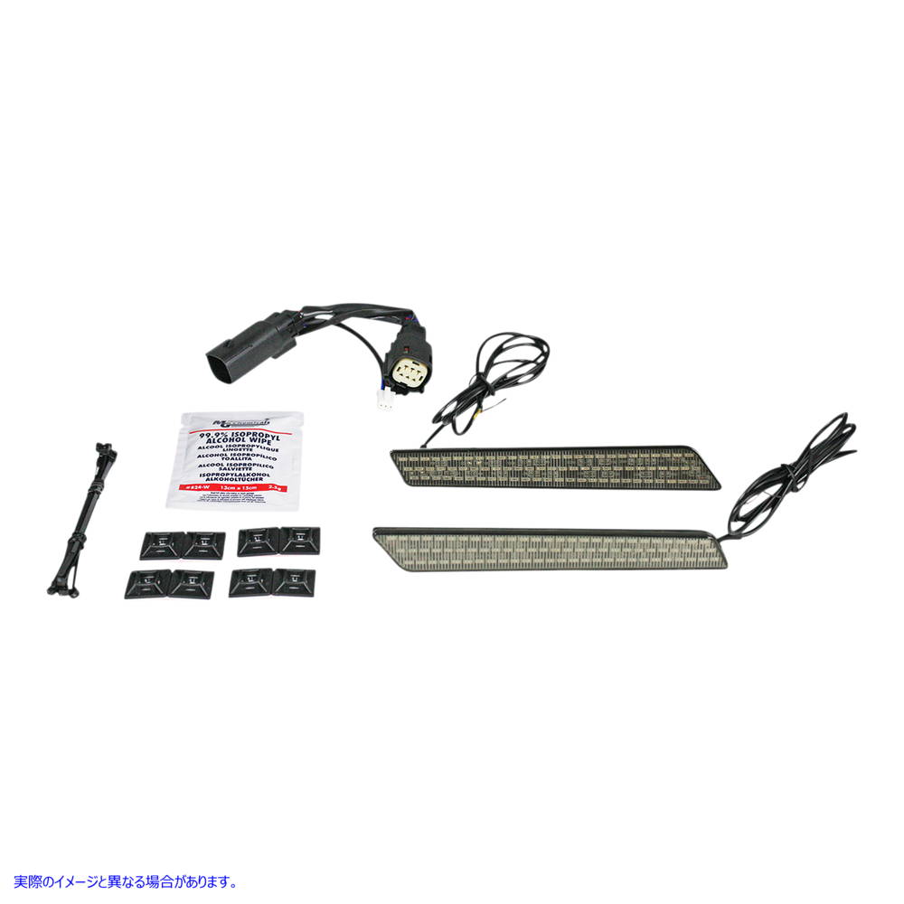 取寄せ サドルバッグライト - スモーク カスタムダイナミクス Saddlebag Light - Smoke Lens CD-LATCH-DC4-S 20402848