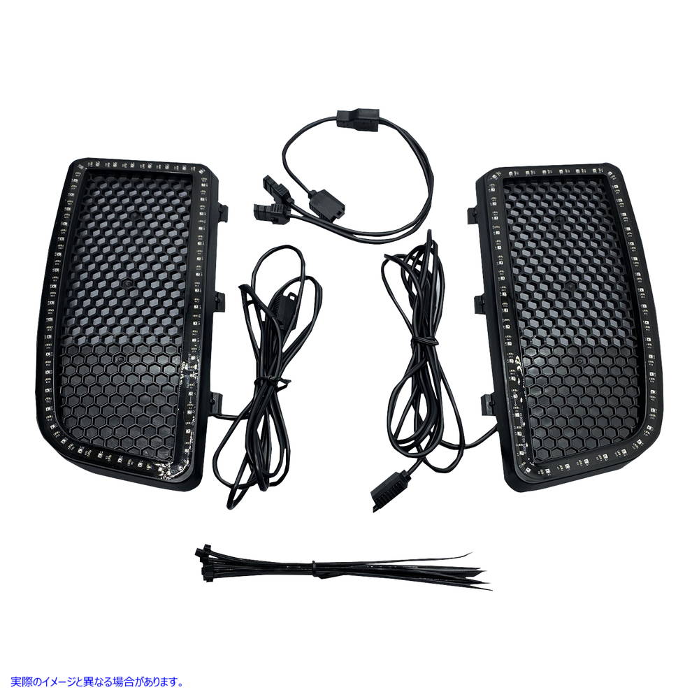 取寄せ LEDライトインサート - 下部フェアリング カスタムダイナミクス LED Light Inserts - Lower Fairing PG-LF 20402990