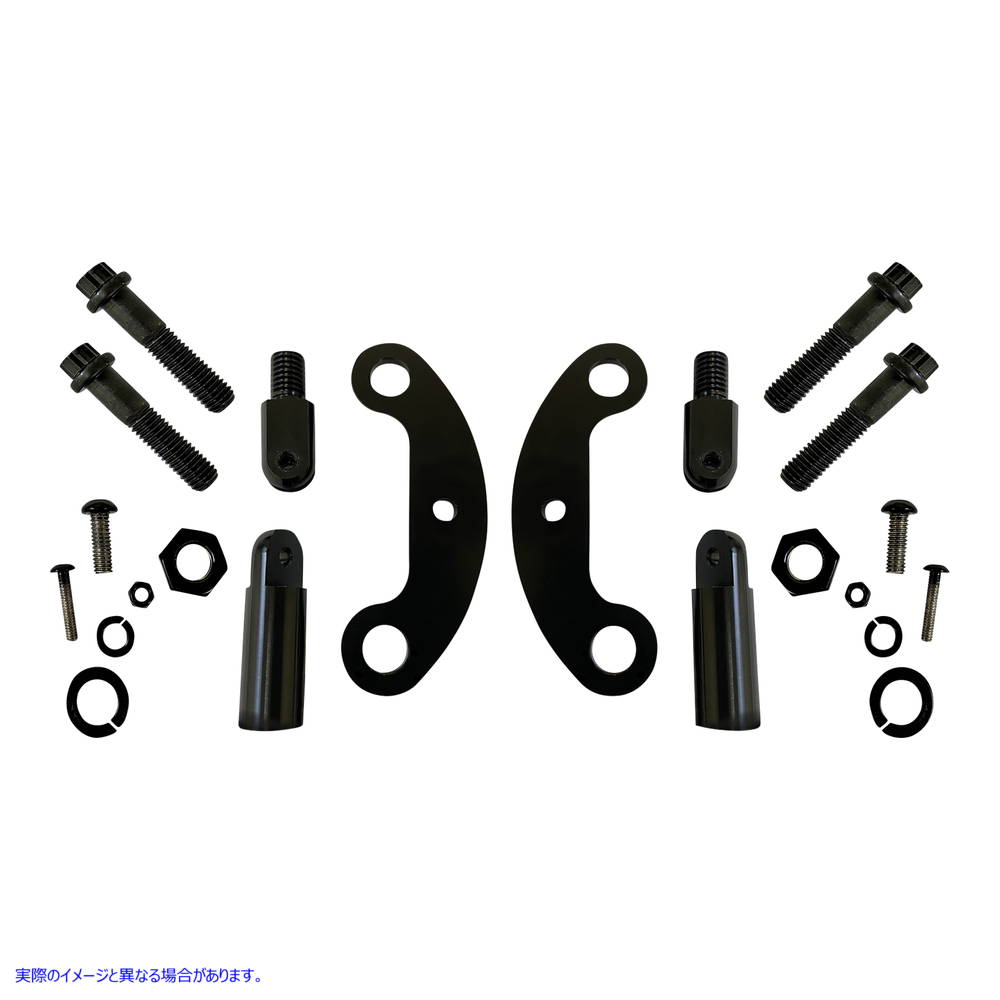 取寄せ フォグランプマウント - ブラック カスタムダイナミクス Fog Light Mount - Black PB-FOG-MOUNT-B 20403023