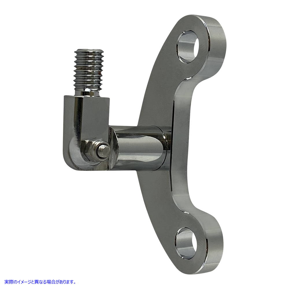 取寄せ フォグランプマウント - クローム カスタムダイナミクス Fog Light Mount - Chrome PB-FOG-MOUNT-C 20403024