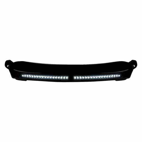 【並行輸入品】 カスタムダイナミクス LEDフロントガラストリム - グロスブラック CD-RG-CV-W-B 20403230