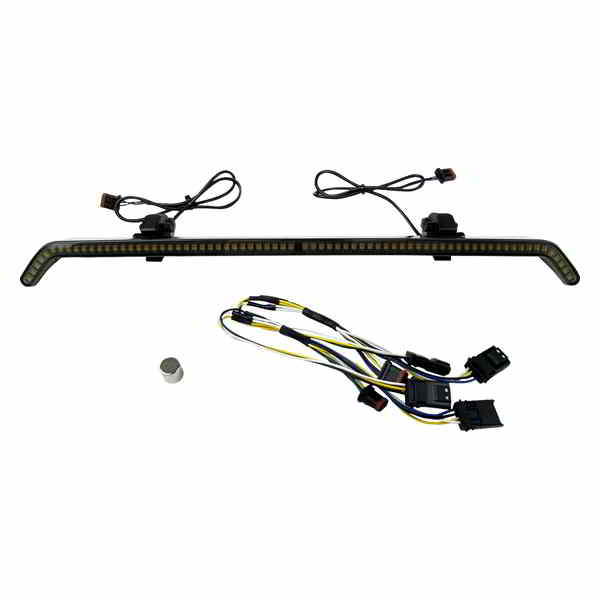 【並行輸入品】 カスタムダイナミクス フェアリングベント - ウィンカー - ブラック - スモークレンズ CD-RG23-C-B 20403309