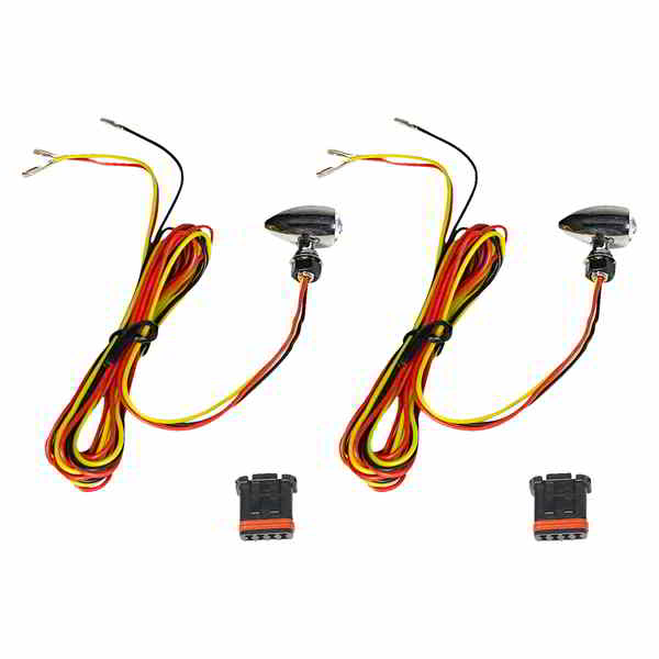 【並行輸入品】 カスタムダイナミクス マイクロバレットV2 LEDウインカー CD-MICRO-AR2-C 20403477