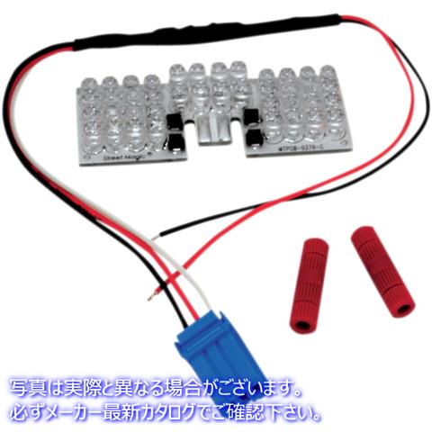 取寄せ LEDフェンダーチップボード - レッド デュアルインテンシティ カスタムダイナミクス LED Fender Tip Boards - Red Dual-Intensity GEN-FT-R-D 20600278