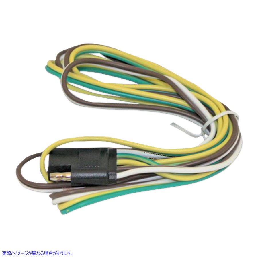 取寄せ トレーラーワイヤーハーネス カスタムダイナミクス 4-Pin Trailer Wire Harness - Universal CD-TRAILER-HARN 21200929