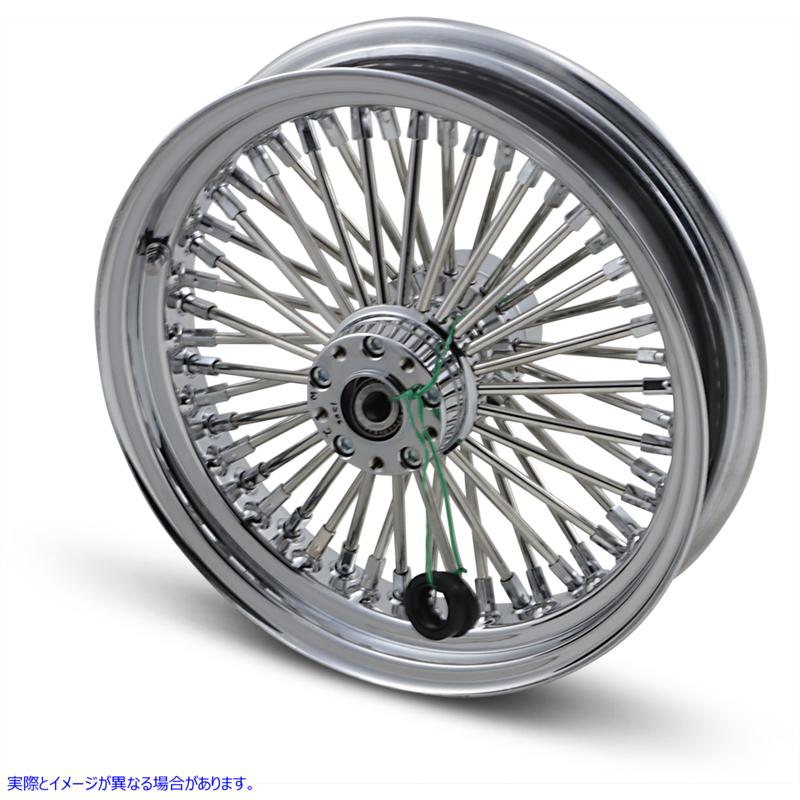 【取寄せ】ドラッグスペシャリティーズ DRAG SPECIALTIES 0204-0250 Rear Wheel Belt Drive 50 Spoke 16