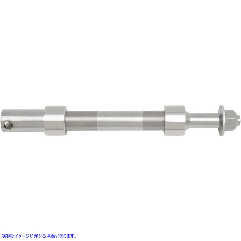 取寄せ アクスルキット - フロント - クローム - 08-17 FXD ドラッグスペシャリティーズ Axle Kit - Front - Chrome - '08-'17 FXD 0214-0844 02140844