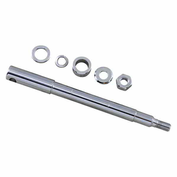 取寄せ アクスルキット - フロント - クローム ドラッグスペシャリティーズ Axle Kit - Front - Chrome 0214-1877 02141877