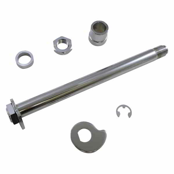取寄せ アクスルキット - リア - クローム - 02-07 FLT ドラッグスペシャリティーズ Axle Kit - Rear - Chrome - '02-'07 FLT 0214-1965 02141965