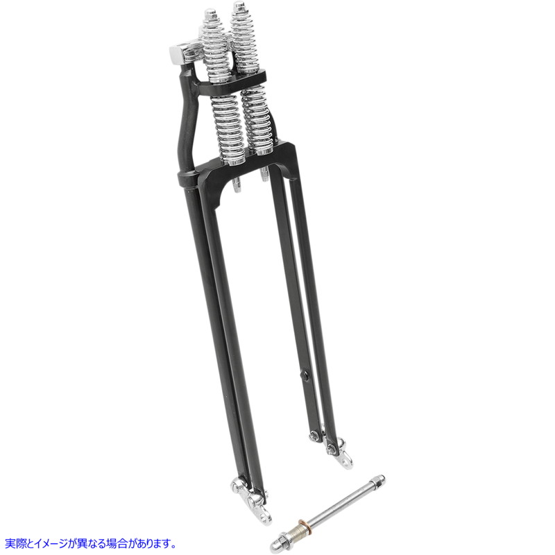 取寄せ Springer Fork - 標準 ドラッグスペシャリティーズ Springer Forks - Black - Standard Length 0401-0079 04010079