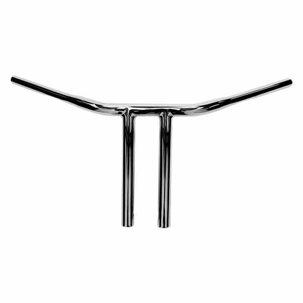 取寄せ ハンドルバー - Tバー - バッファロー - 10インチ - クローム ドラッグスペシャリティーズ Handlebar - T-Bar - Buffalo - 10 - Chrome 0601-1015 06011015