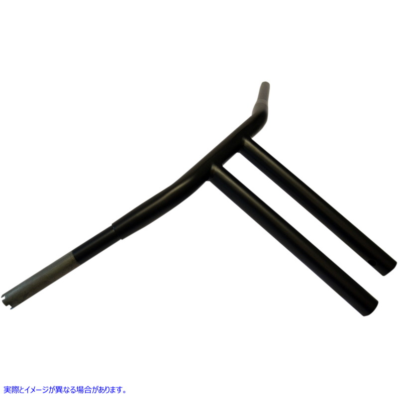 取寄せ ハンドルバー - Tバー - バッファロー - 12インチ - フラットブラック ドラッグスペシャリティーズ Handlebar - T-Bar - Buffalo - 12 - Flat Black 0601-3509 06013509