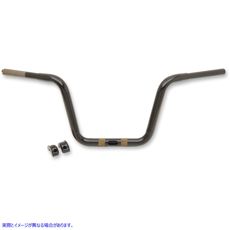 取寄せ ハンドルバー - 10インチ - ブラック ドラッグスペシャリティーズ Handlebar - 10 - Black 0601-3855 06013855
