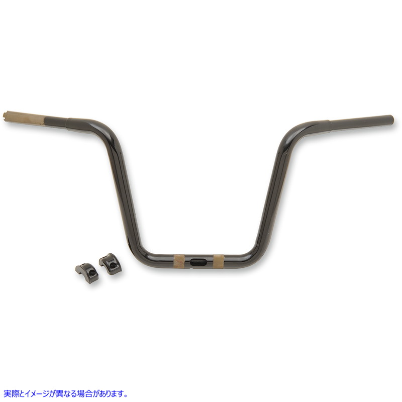 取寄せ ハンドルバー - 12インチ - ブラック ドラッグスペシャリティーズ Handlebar - 12 - Black 0601-3857 06013857