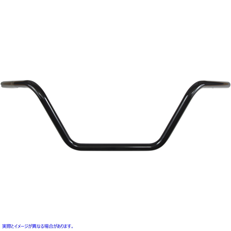 取寄せ ハンドルバー - バックホーン ミッド - TBW - ブラック ドラッグスペシャリティーズ Handlebar - Buckhorn Mid - TBW - Black 0601-4183 06014183