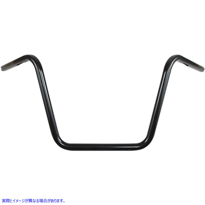 取寄せ ハンドルバー - バックホーンハイ - TBW - ブラック ドラッグスペシャリティーズ Handlebar - Buckhorn High - TBW - Black 0601-4189 06014189