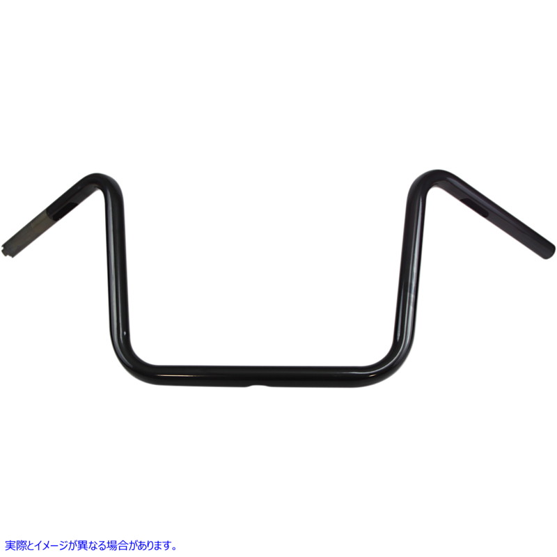 取寄せ ハンドルバー - ワイドエイプ - 12インチ - TBW - ブラック ドラッグスペシャリティーズ Handlebar - Wide Ape - 12 - TBW - Black 0601-4208 06014208