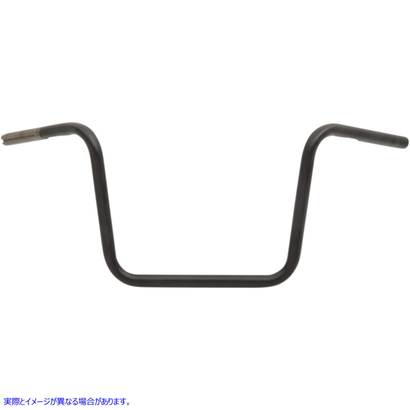 取寄せ ハンドルバー - ワイドエイプ - 12インチ - TBW - フラットブラック ドラッグスペシャリティーズ Handlebar - Wide Ape - 12 - TBW - Flat Black 0601-4209 06014209